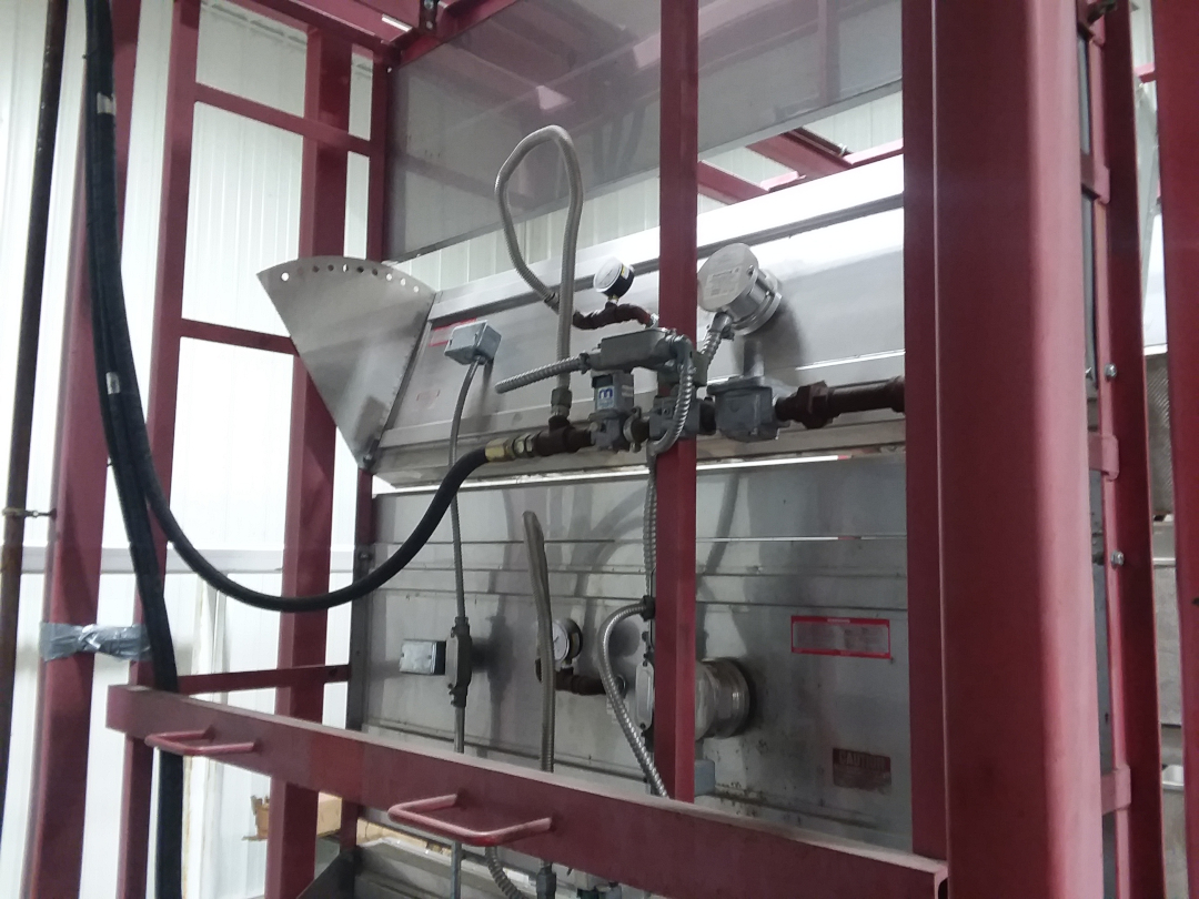(1) PREOWNED PRECISION FINISHING INFRARED CURING OVEN